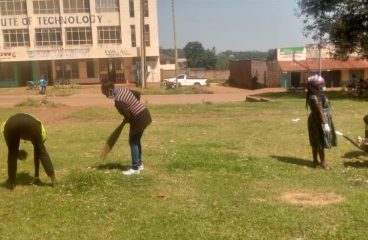 the Funyula Market clean-up by ABEDEV youth volunteers — photo 7