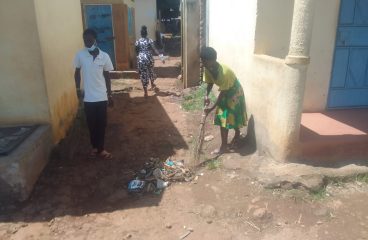 the Funyula Market clean-up by ABEDEV youth volunteers — photo 8