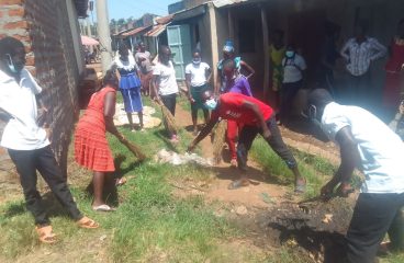 the Funyula Market clean-up by ABEDEV youth volunteers — photo 9