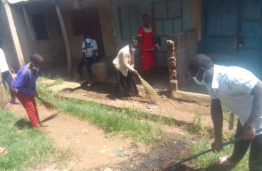 the Funyula Market clean-up by ABEDEV youth volunteers — photo 5