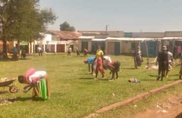 the Funyula Market clean-up by ABEDEV youth volunteers — photo 12