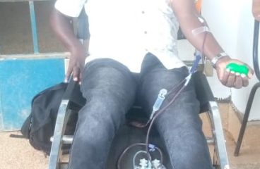 the SHUJAA Sickle Cell blood donation drive at Bumbe Technical Training Institute — photo 3