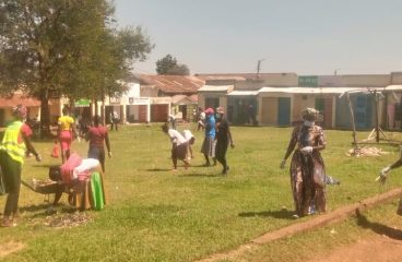 the Funyula Market clean-up by ABEDEV youth volunteers — photo 15