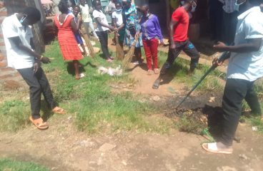 the Funyula Market clean-up by ABEDEV youth volunteers — photo 16