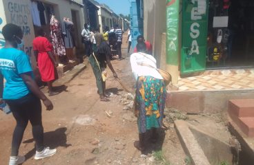 the Funyula Market clean-up by ABEDEV youth volunteers — photo 17